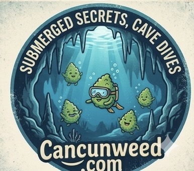 Cancun Weed Smokeshop NFT Exclusive — Limited edition NFT from CancunWeed brand, the best cannabis store in Cancun Mexico, collectible weed shop digital art